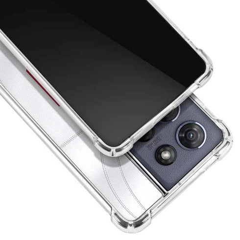 University of Oklahoma White Jersey Moto G Play 5G (2025) Clear Case